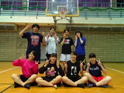 女子バスケットボール部の写真09