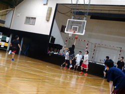 男子バスケットボール部の写真